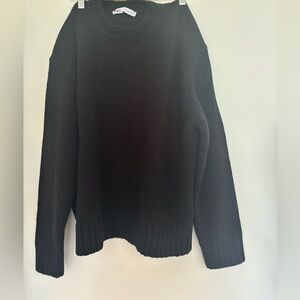 Zara Charcoal Knit Pullover